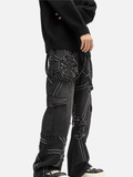 Spinnen-Jeanshose