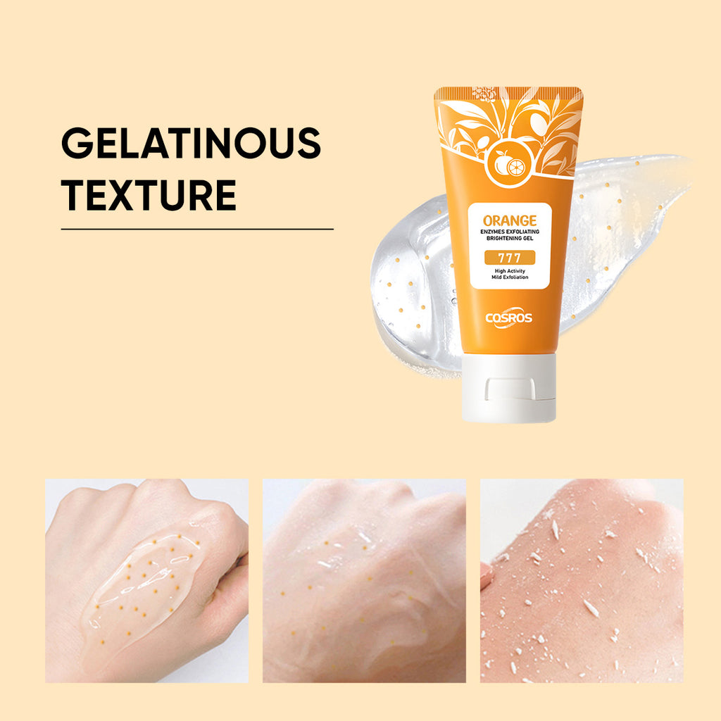 Orangen-Peeling-Gel zur Hautaufhellung